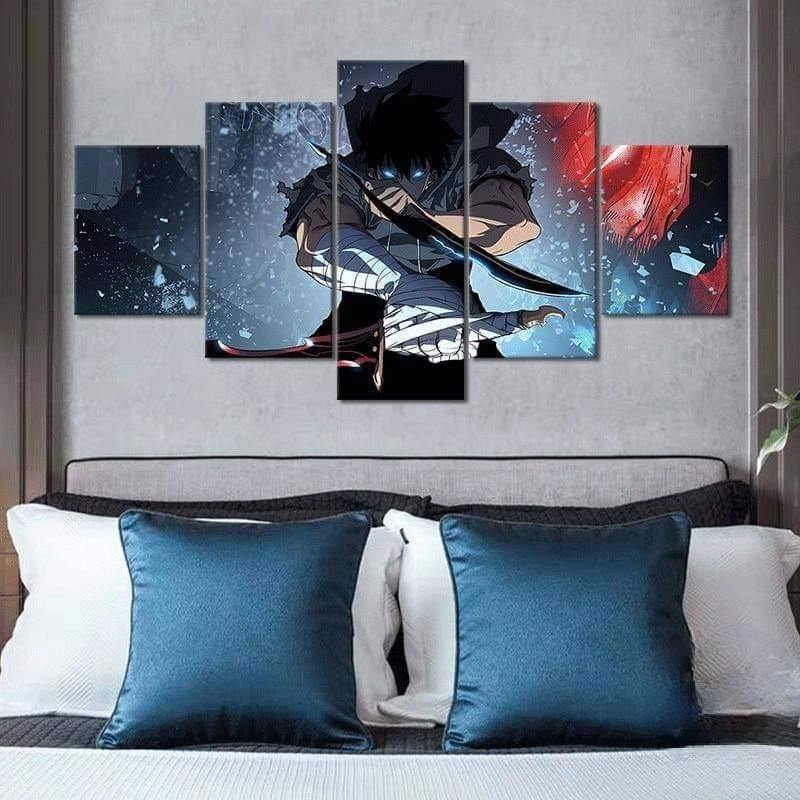 Solo Leveling S-Rank Hunter Sung Jin-woo Wall Art S Official Solo Leveling Merch