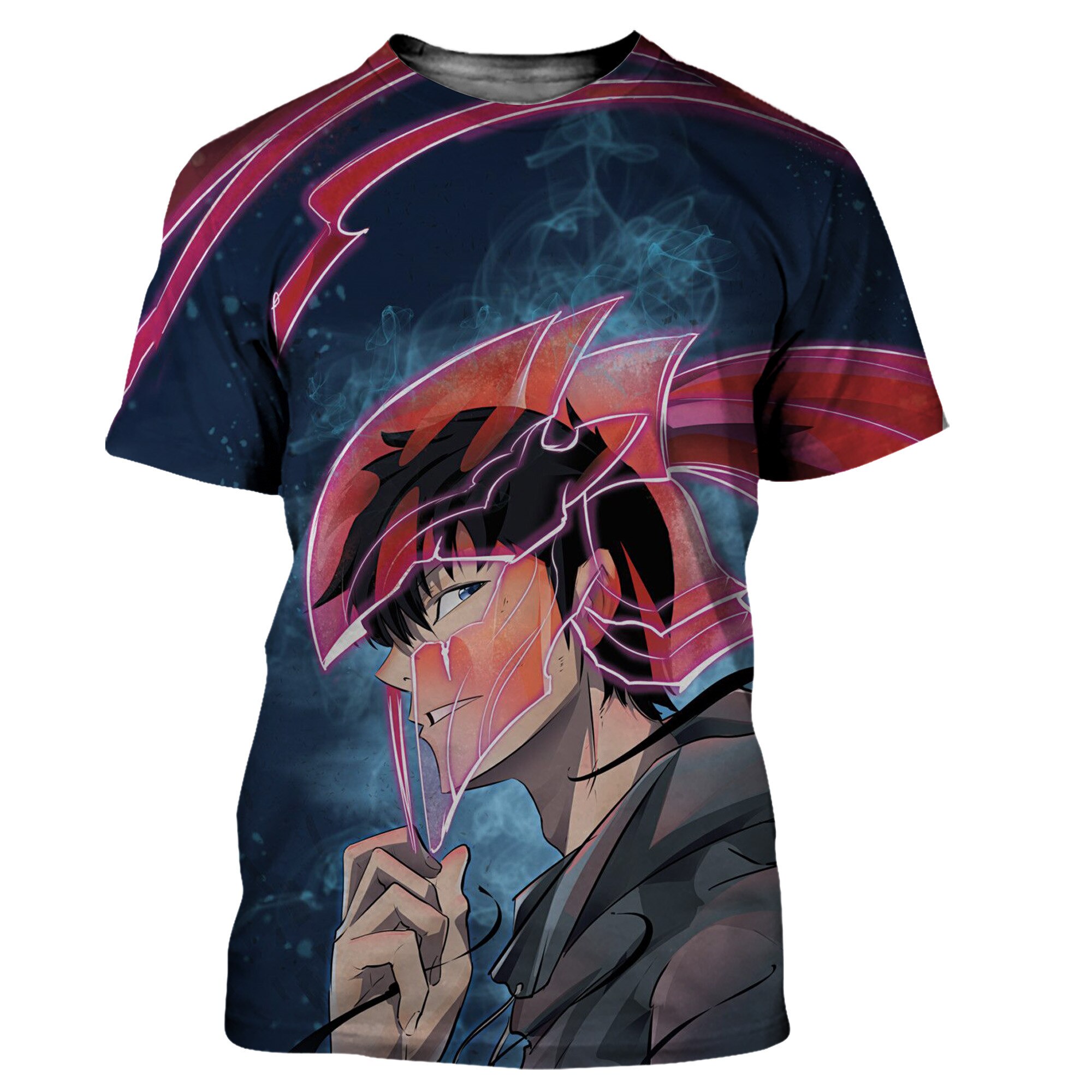 Solo Leveling Sung Jin-Woo Tee Shirt XS Official Solo Leveling Merch