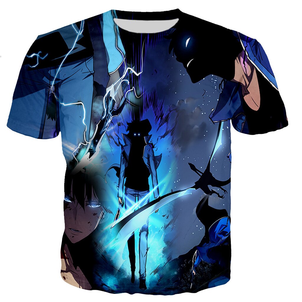Solo Leveling Monarch Sung Jin-Woo T-Shirt XS Official Solo Leveling Merch