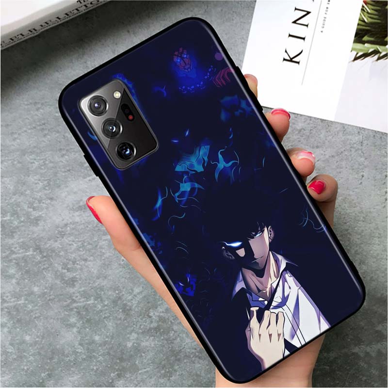 Solo Leveling Samsung Case Shadow Monarch Jin Woo Samsung S7 Official Solo Leveling Merch