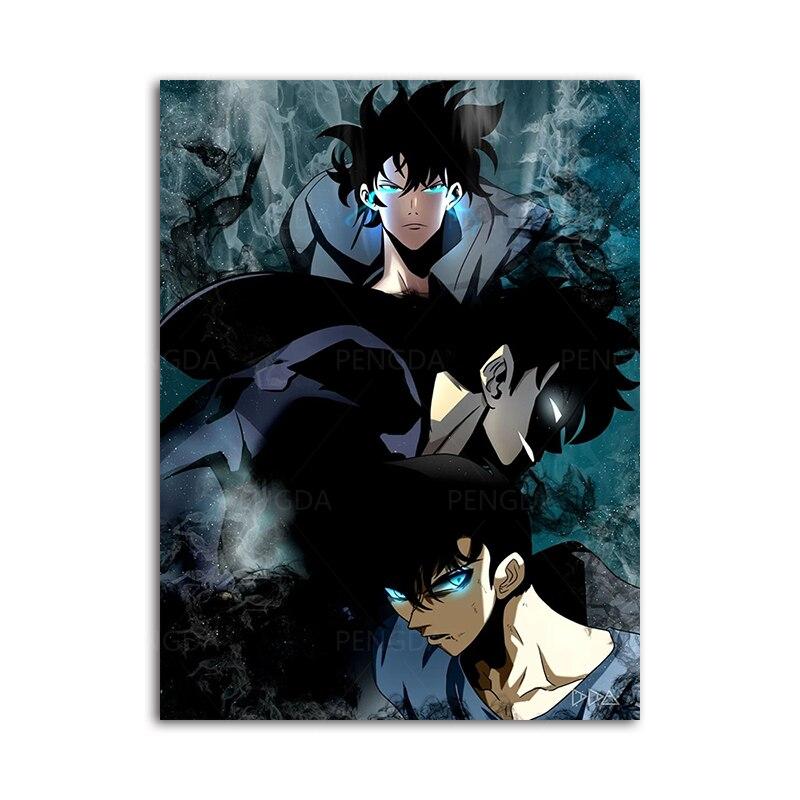 Hyung Nim Solo Leveling Poster 15x20cm  No Frame Official Solo Leveling Merch