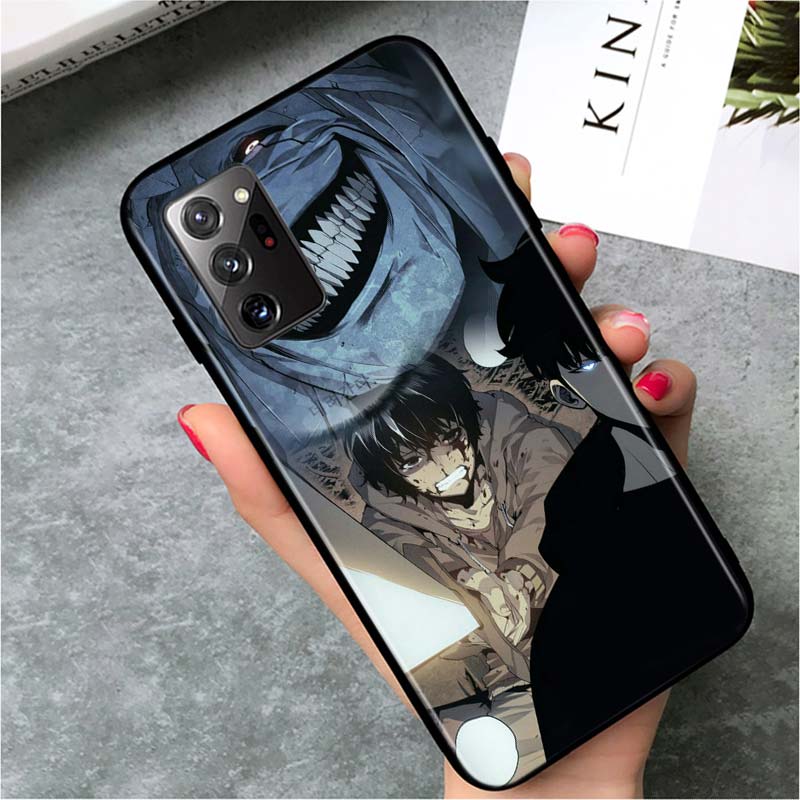 Solo Leveling Samsung Case Jin-woo System Awakening Samsung S7 Official Solo Leveling Merch