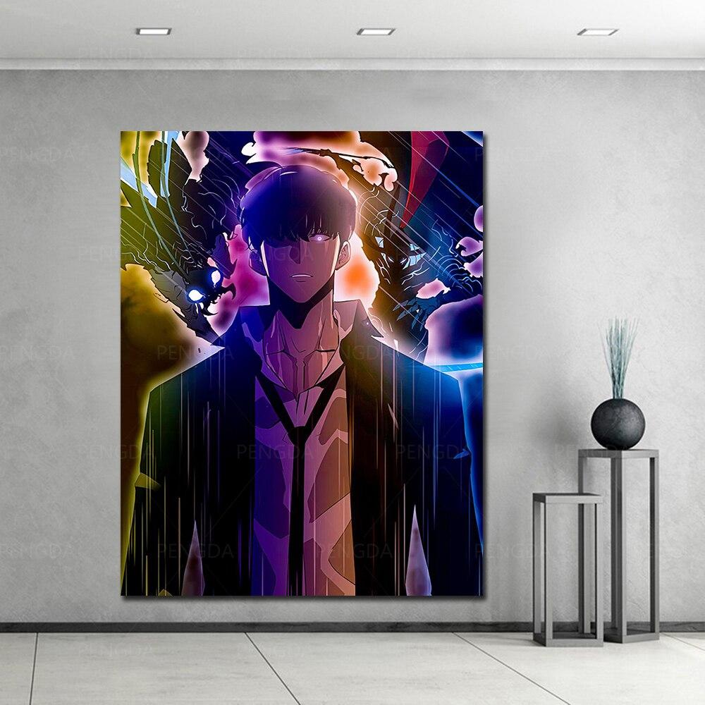 Solo Leveling Physical Copy Poster 15x20cm  No Frame Official Solo Leveling Merch