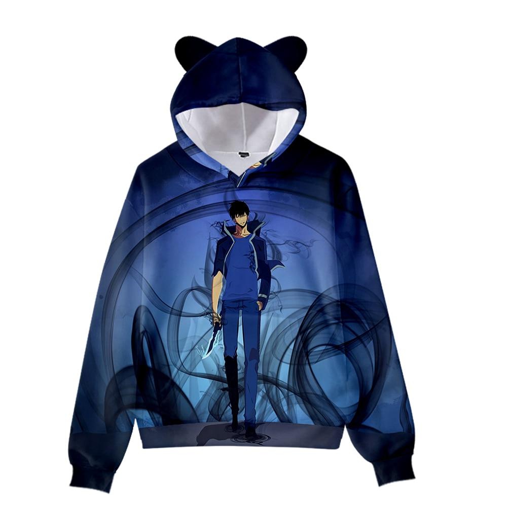 Solo Leveling Monarch Sung Jin Woo Hoodie XS Official Solo Leveling Merch