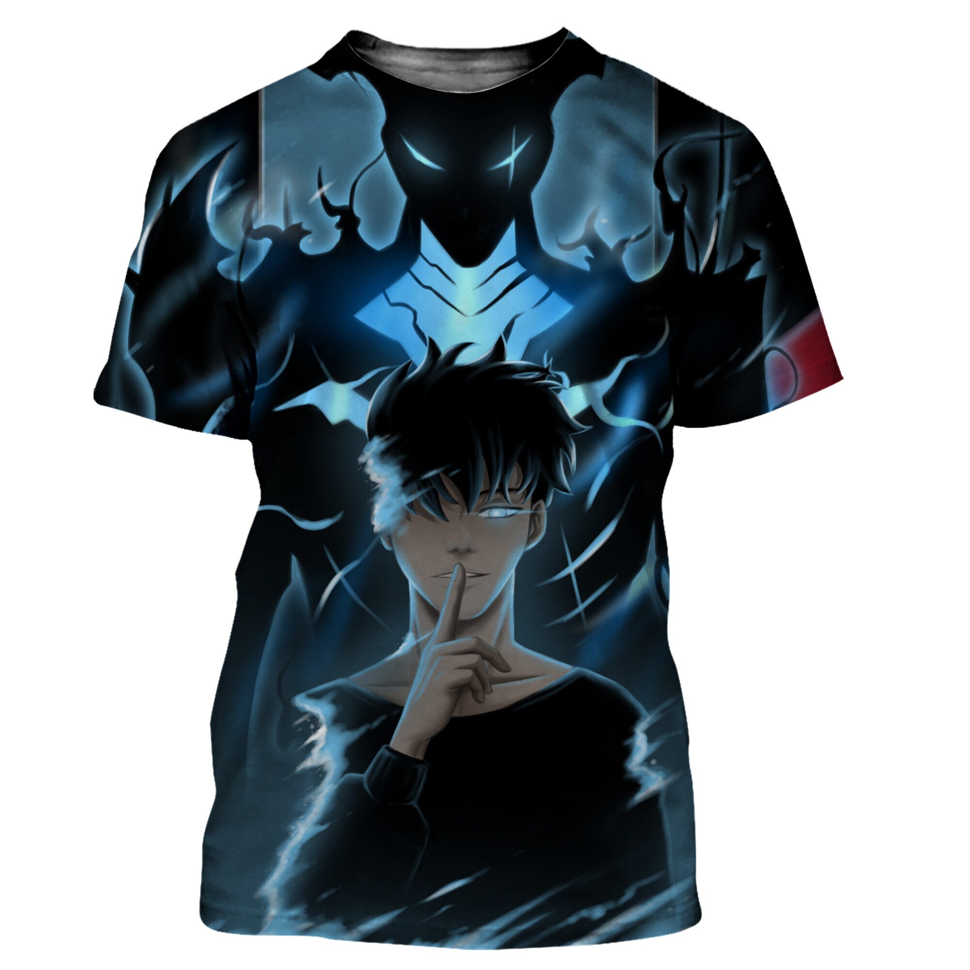 Solo Leveling JIn Woo x Igris 3D T-Shirt XS Official Solo Leveling Merch