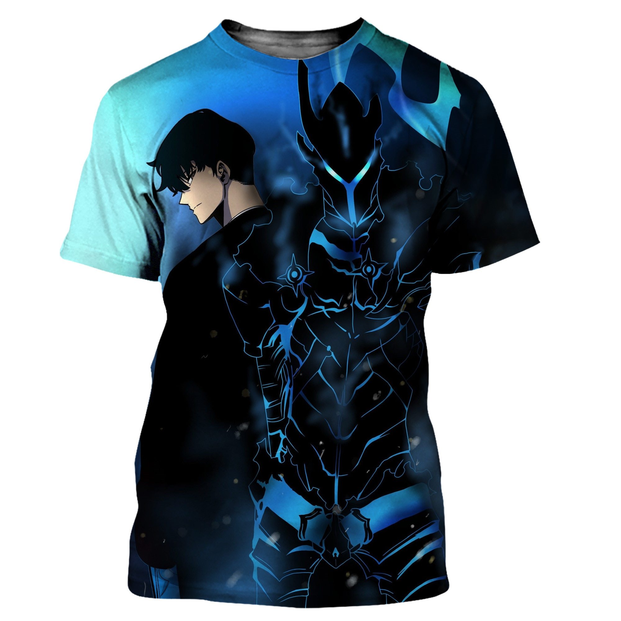 Solo Leveling Monarch Jin Woo x Igris T-Shirt XS Official Solo Leveling Merch