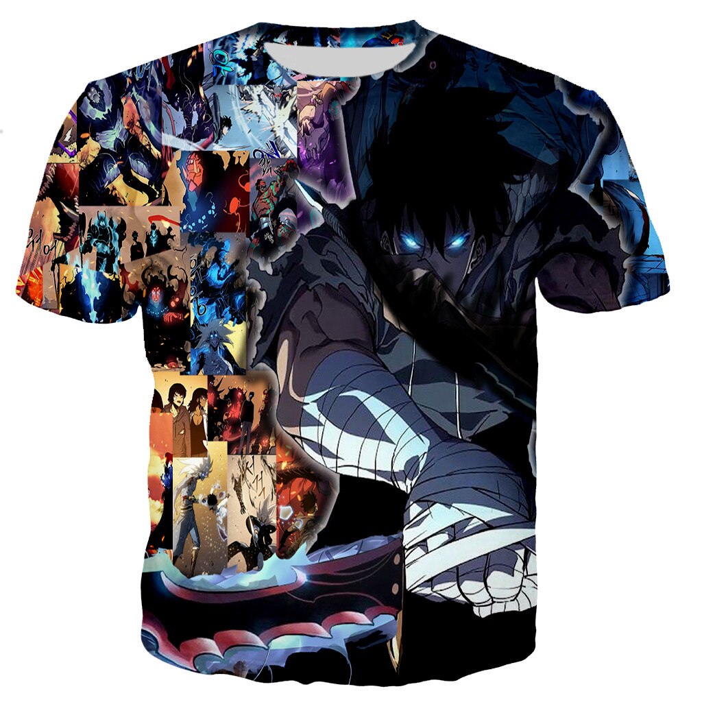 Solo Leveling Reawakened Jin Woo T-Shirt XS Official Solo Leveling Merch