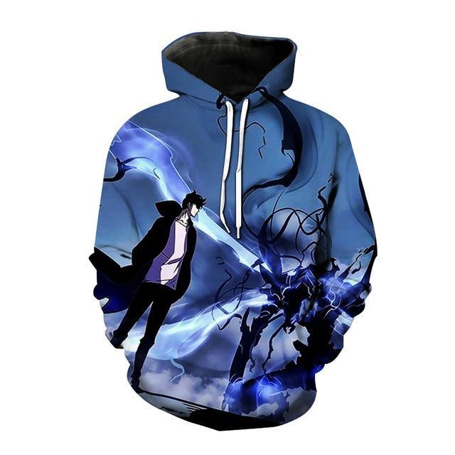 Solo Leveling Jin Woo x Ant King Beru Hoodie XS Official Solo Leveling Merch