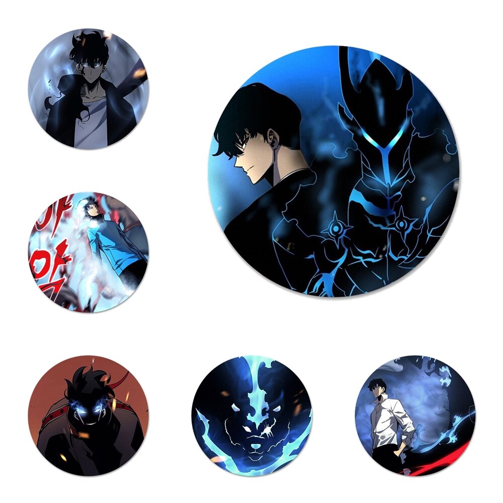 Solo Leveling Pins Anime solo leveling Badge Brooch Pin Accessories
