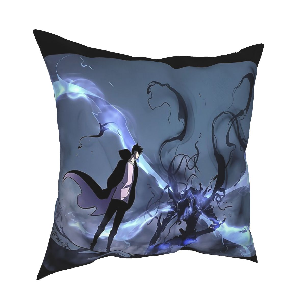 Solo Leveling Pillows Manhwa Solo Leveling Igris And Sung Jin Woo Pillow Case
