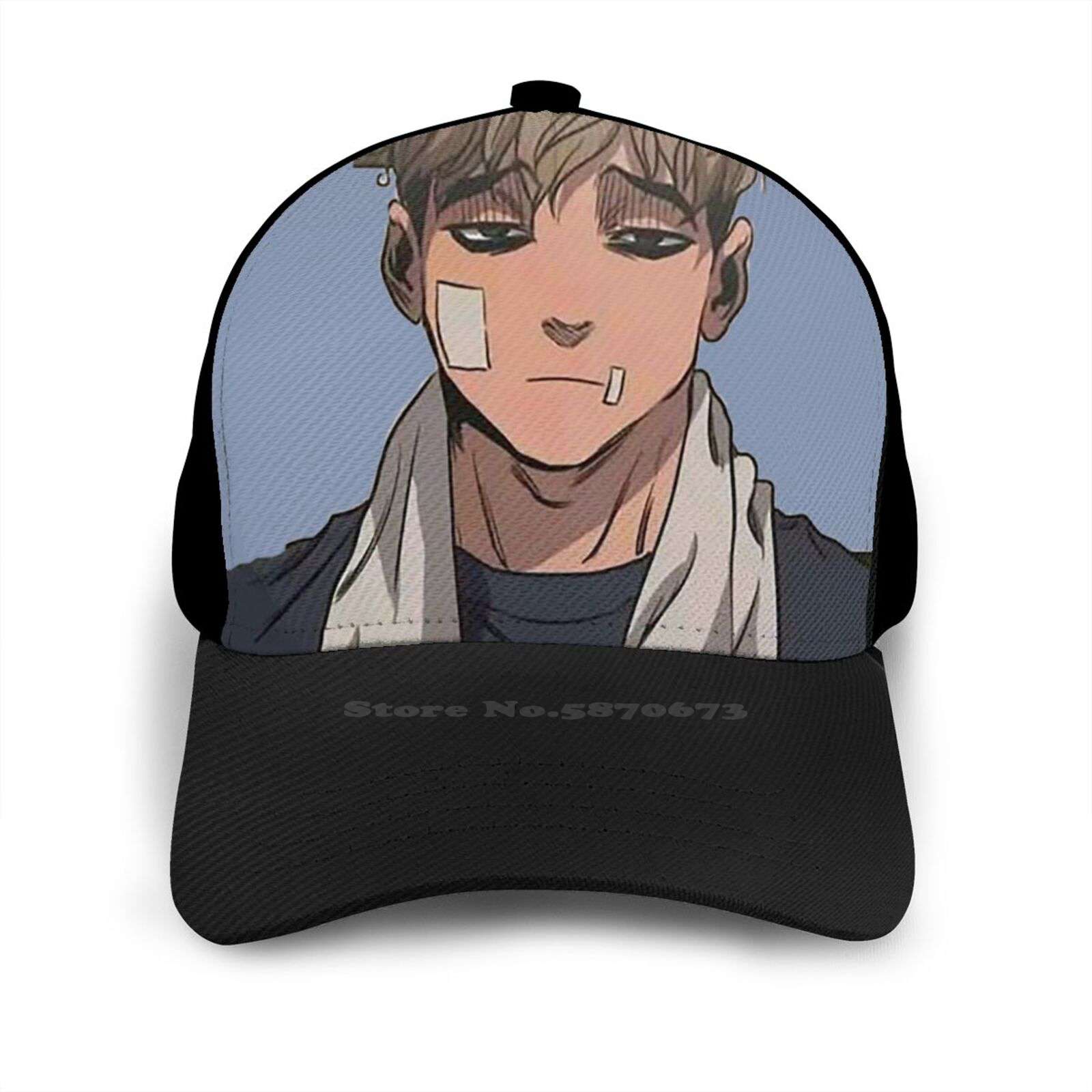 Solo Leveling Hats & Caps Oh Sangwoo Men Women Baseball Cap Hat Korean Manga