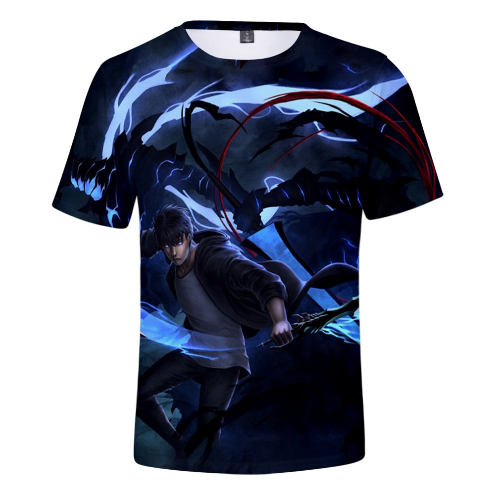 Solo Leveling T-Shirts 3D Spring Summer Preppy Style Men/Women Street Clothes