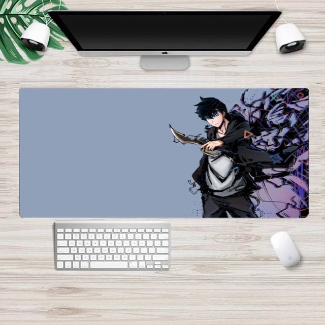 Solo Leveling Mouse Pads DIY Design Pattern Game mousepad XL Large Gamer Keyboard PC
