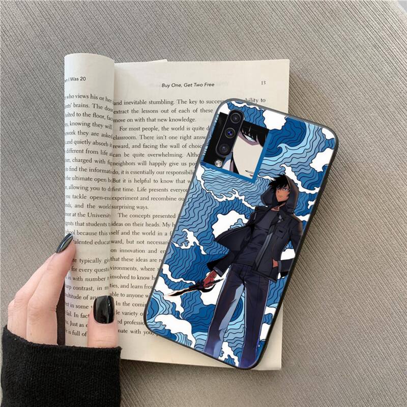 Solo Leveling Samsung Cases Japan anime Phone Case For Samsung galaxy A S note