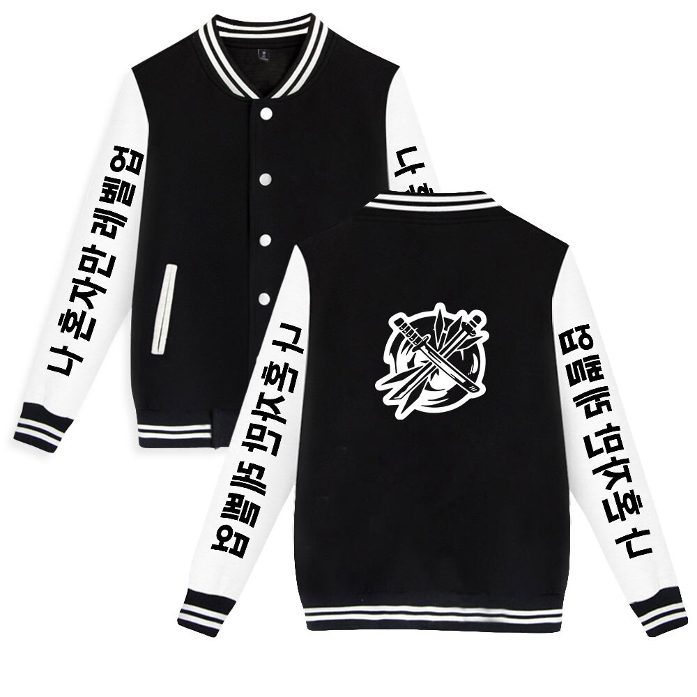 Solo Leveling Jacket - Poly Cotton Blend Baseball Jacket