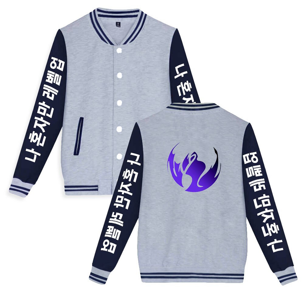 Solo Leveling Jacket - Poly Cotton Blend Anime Baseball Jacket