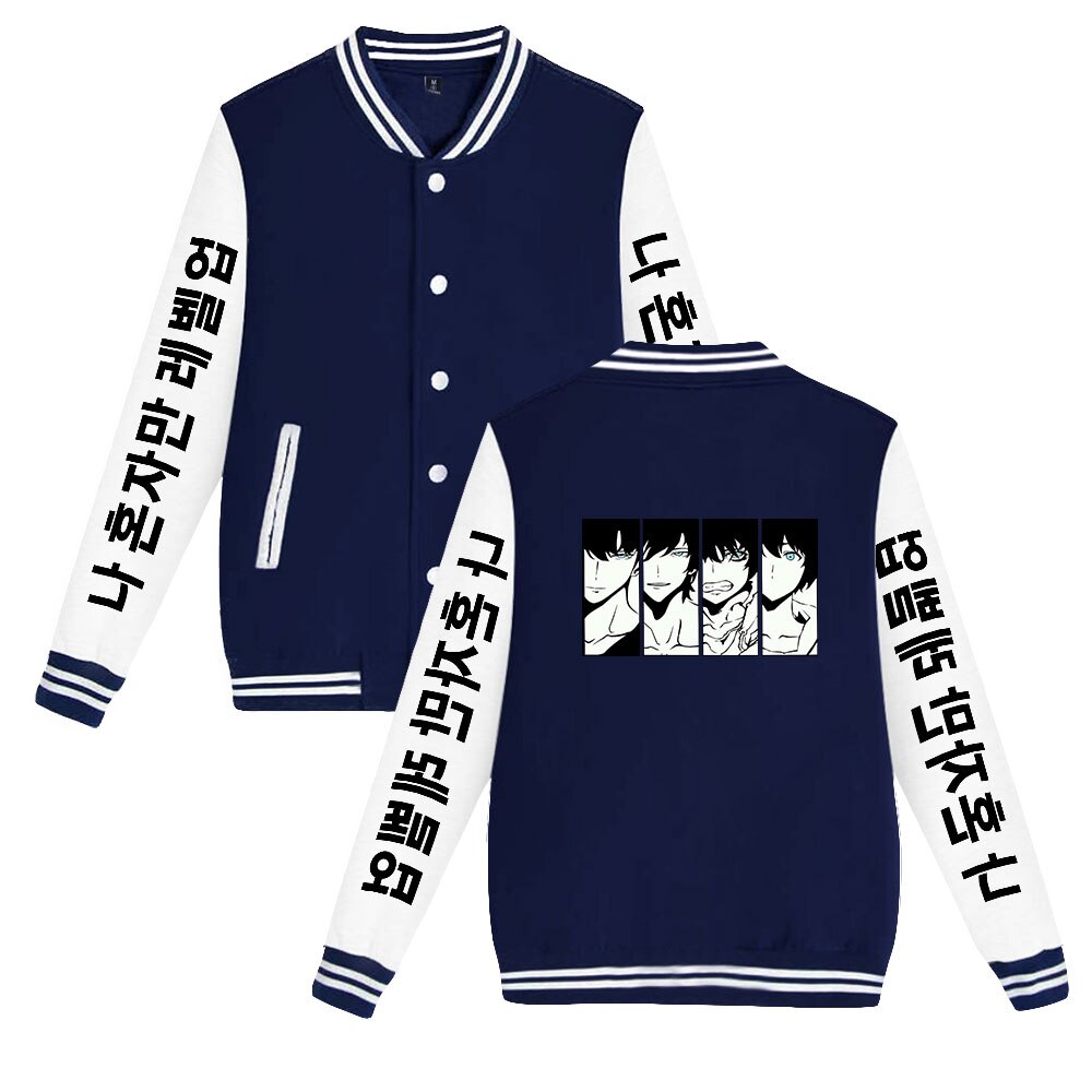 Solo Leveling Jacket - Cool Anime Jacket Baseball Uniform Outer Style