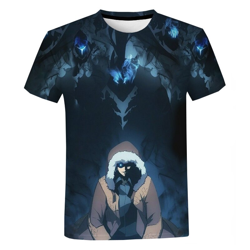 Solo Leveling T-shirts - 3D Printed Solo Leveling Fashion T-shirt