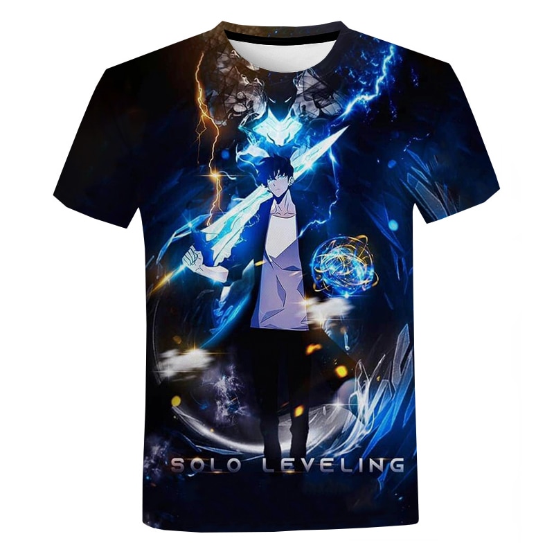 Solo Leveling T-shirts - 3D Printed Unisex Fashion T-shirt