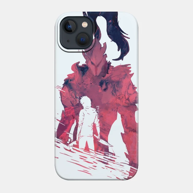 Solo Leveling Phone Case - Blood Red Igris Soft Case