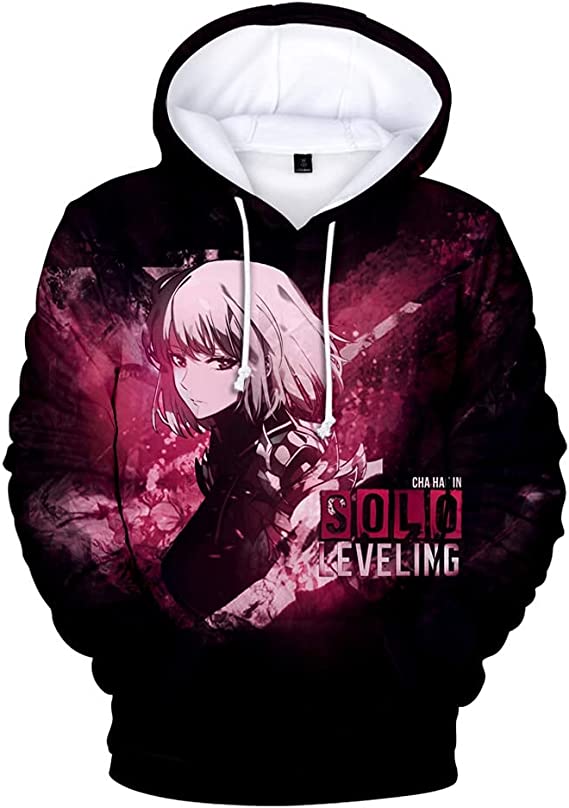 Solo Leveling Hoodies - Cha Ha In Solo Leveling 3D Printed Hoodie