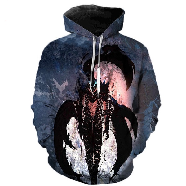 Solo Leveling Hoodies - Solo Leveling Anime 3D Printed Hoodie