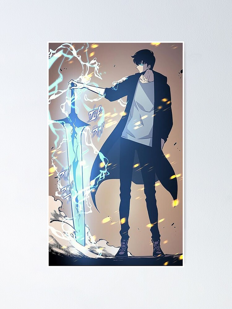 Solo Leveling Posters - Sung Jin-Woo Anime Solo Leveling Poster