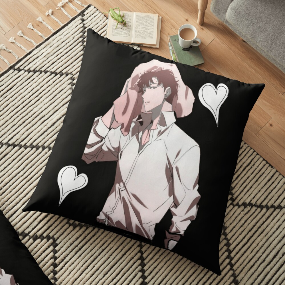 Solo Leveling Pillows - Sung Jin-Woo Loving Print Art Throw Pillow