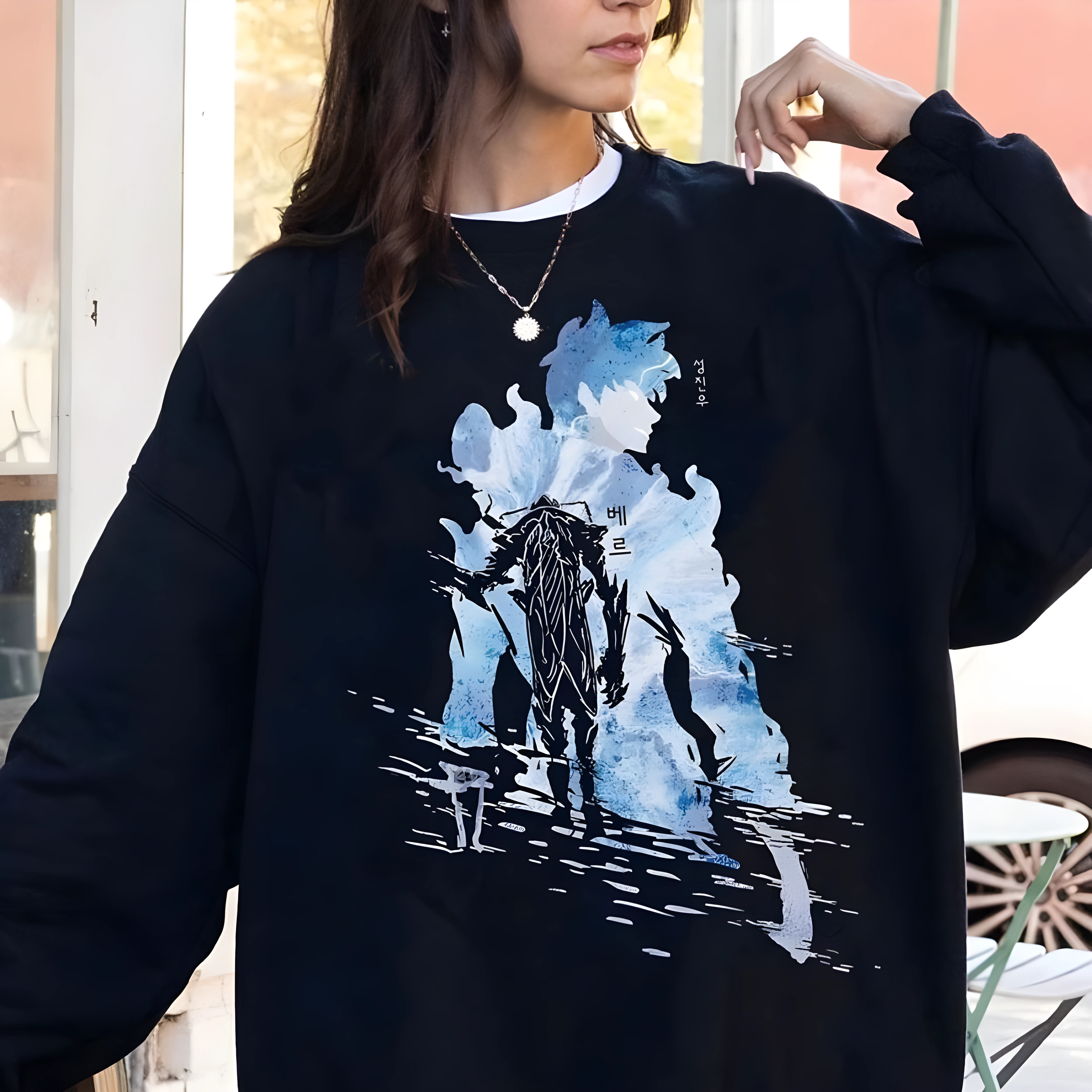 Solo Leveling Sweaters – Solo Leveling Beru Shadow Sweater