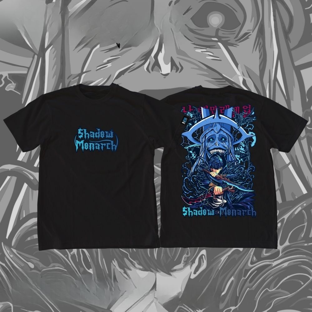 Solo Leveling T-shirts – Hot! Solo Leveling Shadow Monarch Classic T-shirt