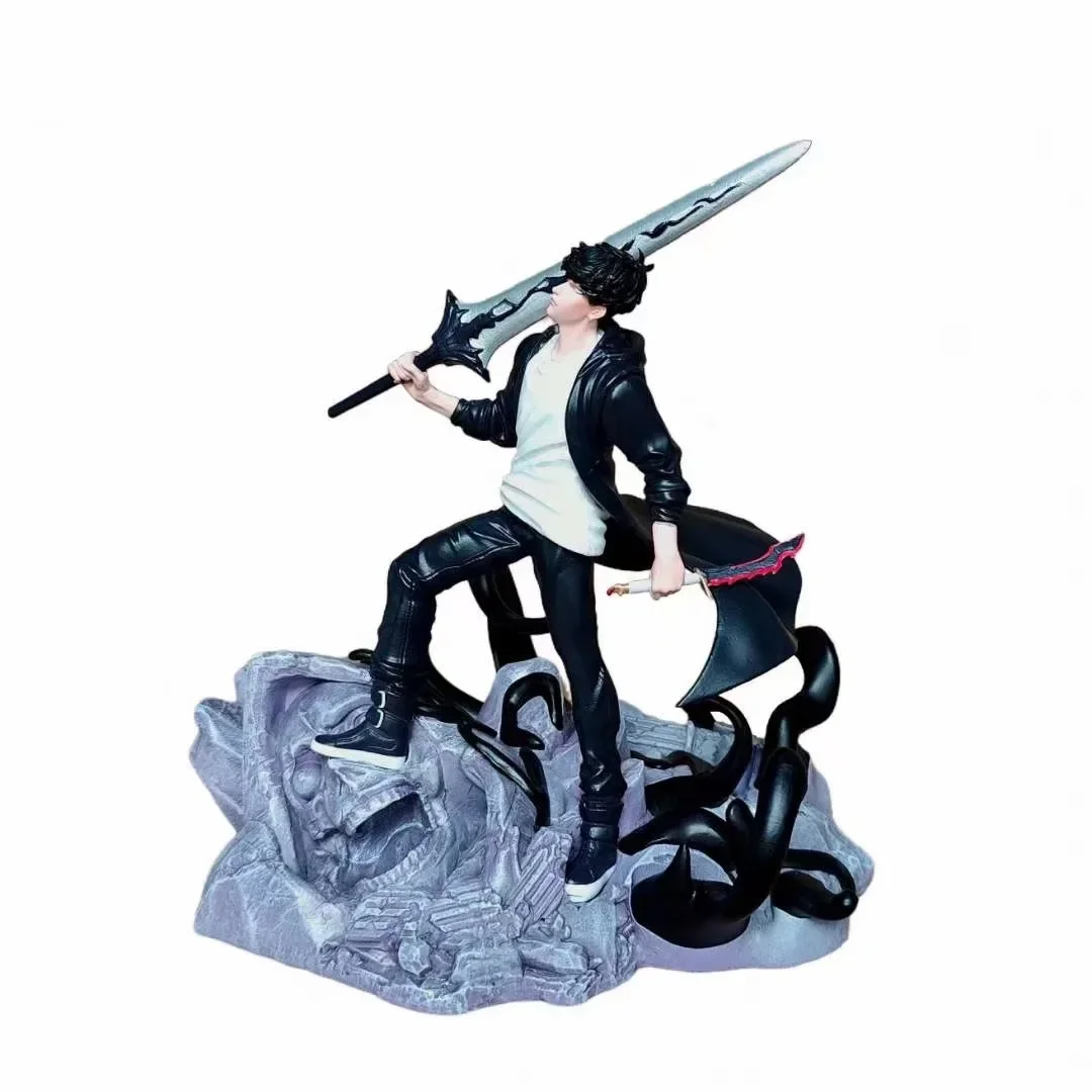Solo Leveling Figures & Toys - Sung Jin-woo Shadow King Action Figure PVC