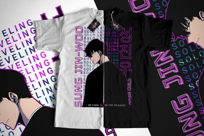 Solo Leveling T-Shirt - Solo Leveling Sung Jin Woo Classic T-shirt