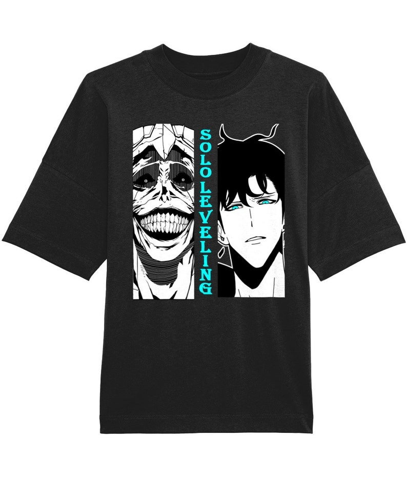 Solo Leveling T-Shirt - Solo Leveling Sung Jin Woo x Knight Igris Classic T-shirt